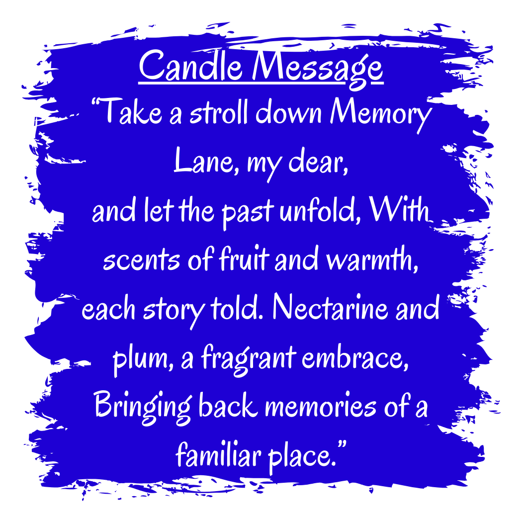 Dear Memory Lane Scented Coconut Soy Candle | Signature Collection | 4oz
