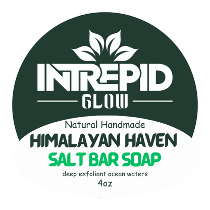 himalayanhavenexfolitaingsaltbarhandmadesoapphotoviewintrepidglowskincare